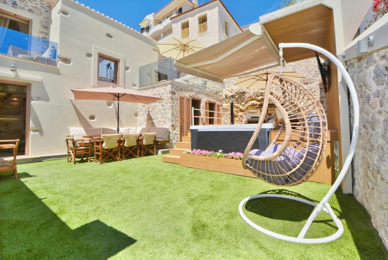 Villasonboard Rock Villa 3 Bed, 3 Bath, Jacuzzi, Seaside Ermioni Exteriör bild